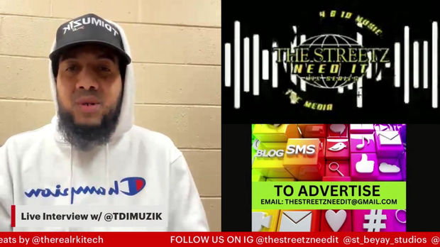 🚨 TDIMUZIK LIVE INTERVIEW #TSNI #hiphop